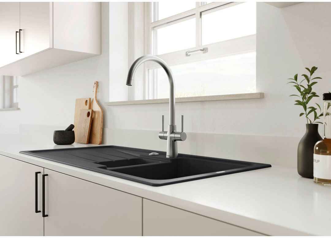 Blanco MAX II, MAX Family Kitchen Faucet Black Matt 22.2cm