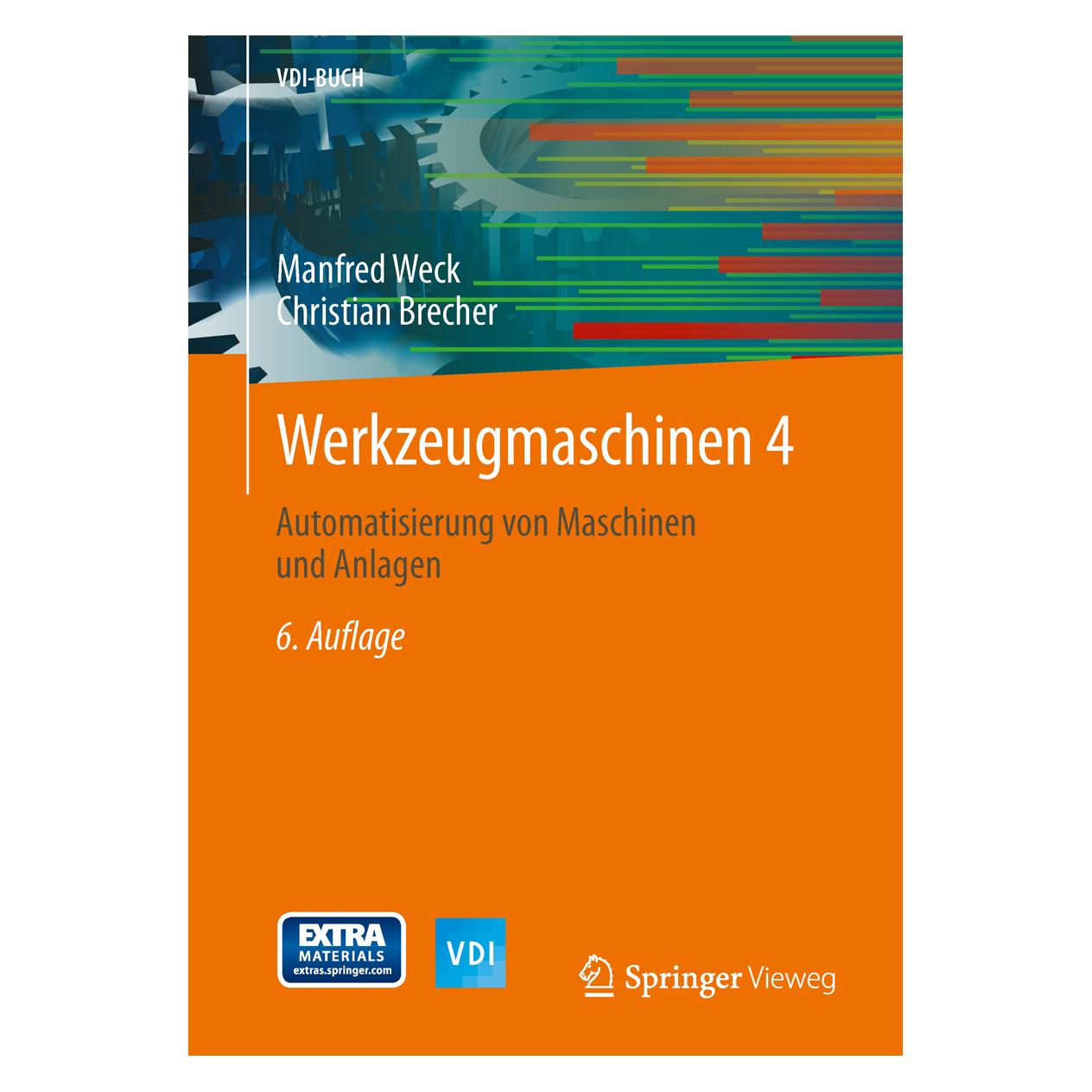 Springer Werkzeugmaschinen 4 (Deutsch, Softcover, Manfred Weck) (35146680)