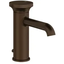 Gessi Origini Waschtisch-Einhebelmischer, mit Ablaufgarnitur, Ausladung 131mm, 66001845, Farbe: Dark Bronze