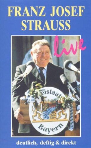 Franz Josef Strauss - Live [VHS] - Preis vom 11.10.2026 03:10:56 h