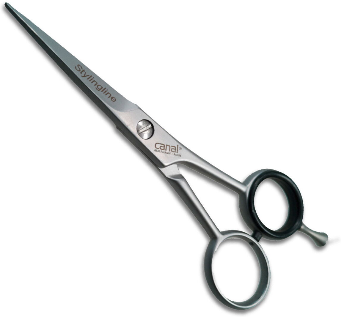 Canal Haarschere mit Mikroverzahnung rostfrei, 13 cm