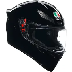 AGV, Motorradhelm, K1 S Mono Integralhelm Schwarz S (S, 55 - 56 cm)