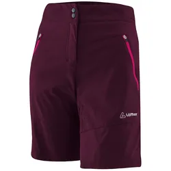Löffler Bike Shorts Evo-E CSL Fahrradshorts Damen beere- Gr. 44
