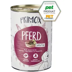 Primox Hunde Nassfutter MENÜ mit Pferd 6 x 400G 6x400 g