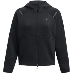 UNDER ARMOUR Unstoppable Fleece Kapuzenjacke Damen 001 - black/black XL