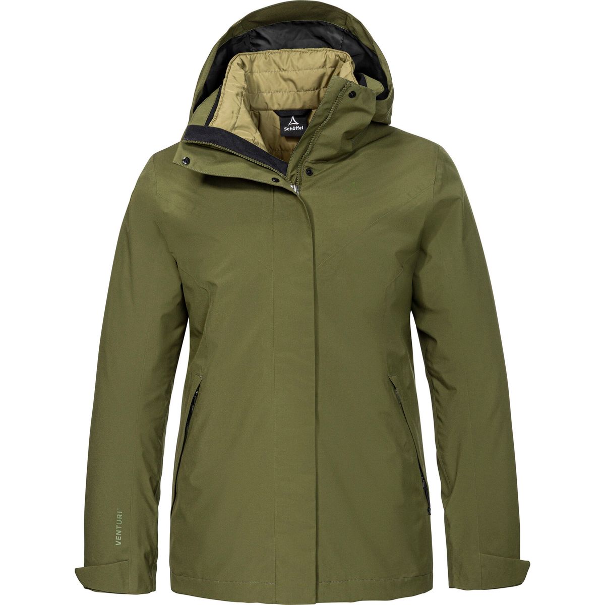 Schöffel 3in1 Jacket Style Tamina Women avocado branch (6875) 40 13598-24000-6875-40