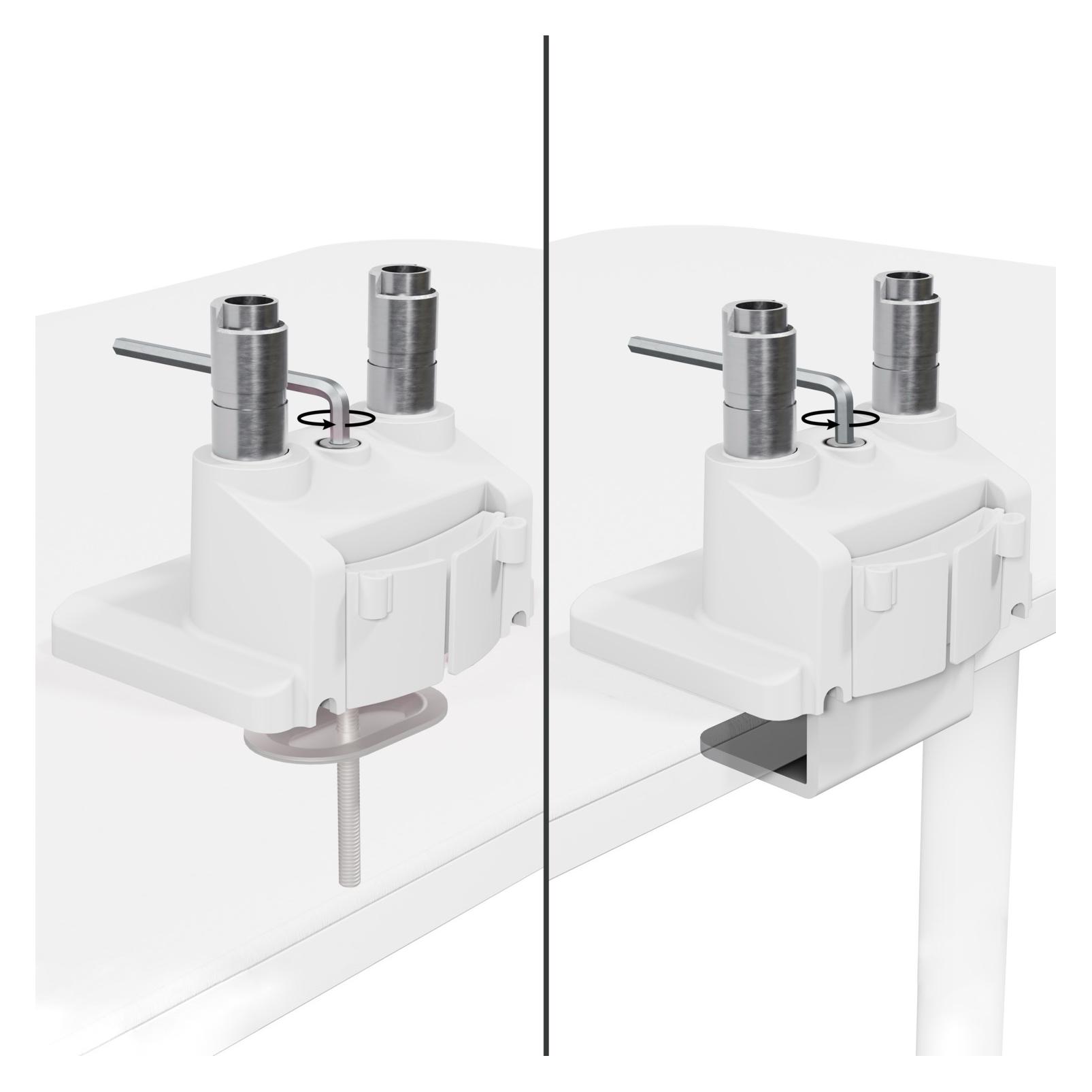 Arozzi TIS Alzare Neo Duo Gas weiss (Tisch, 32", 9 kg) (AZ-ALZARE-NEO-DUO-WT)