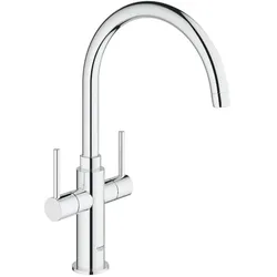 Grohe, Küchenarmatur, Ambi Cosmopolitan Keukenkraan - draaibare uitloop - chroom - 30190000
