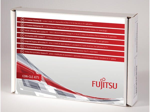 FUJITSU F1 Scanner-Reinigungs-Kit (CON-CLE-K75) für fi-5950, fi-6400, fi-6800, fi-7600, fi-7700, fi-7700S