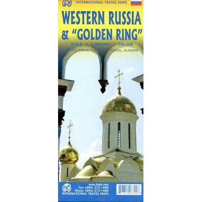 Western Russia, Karte von , International Travel Maps, 978-1-77129-670-0