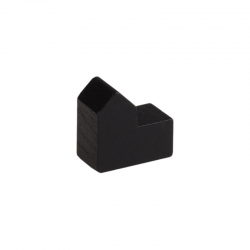 Halmakegel.com Kirche - 20x19x10mm - schwarz 255840