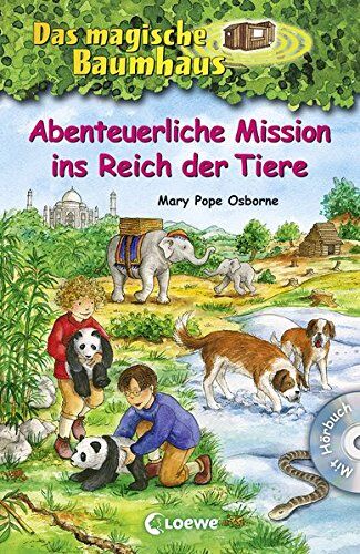 Osborne, Mary Pope - Das magische Baumhaus - Abenteuerliche Mission ins Reich der Tiere: Mit Hörbuch-CD Pandas in großer Gefahr (Das magische Baumhaus - Sammelbände) - Preis vom 13.10.2026 11:25:28 h