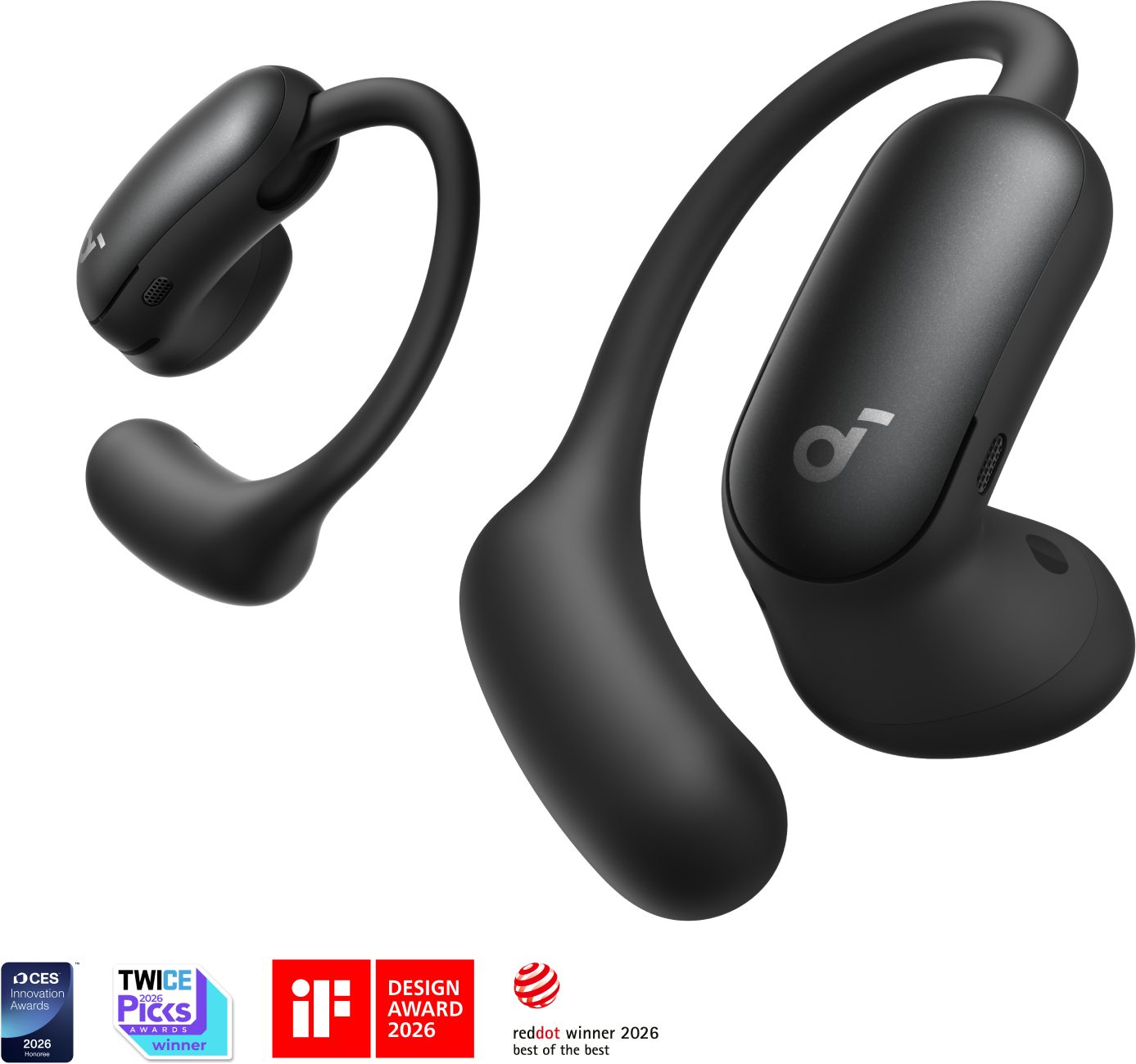 soundcore AeroFit 2 Pro Open-Ear Earbuds & eufy Smart Scale P2 Pro