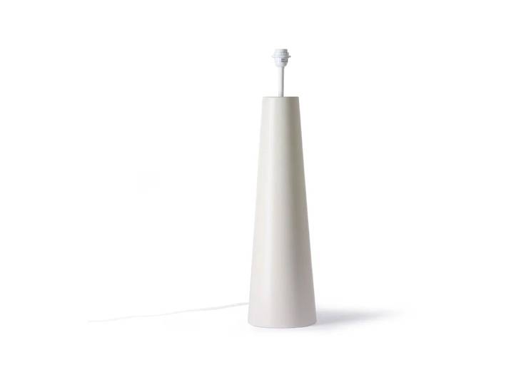 HKliving Cone Lampenfuß XL Cream