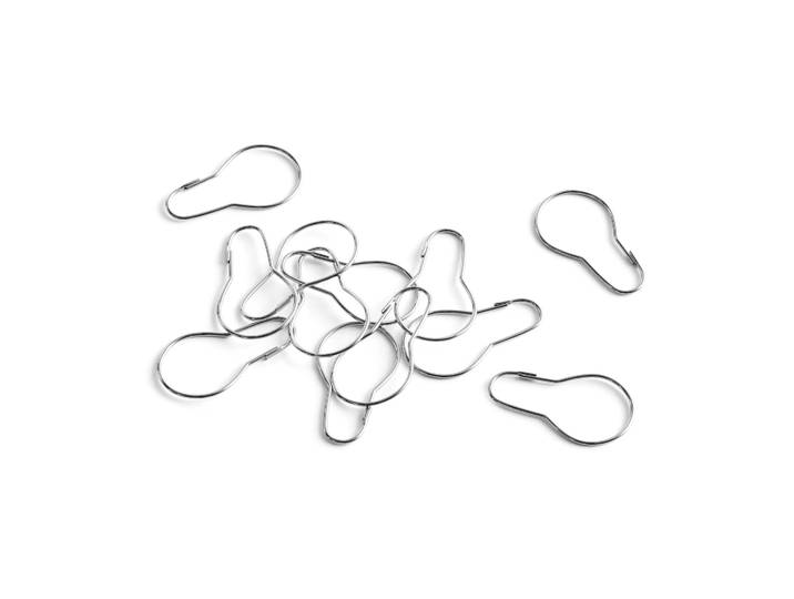 HAY Anneaux pour rideau de douche (lot de 12) Chrome