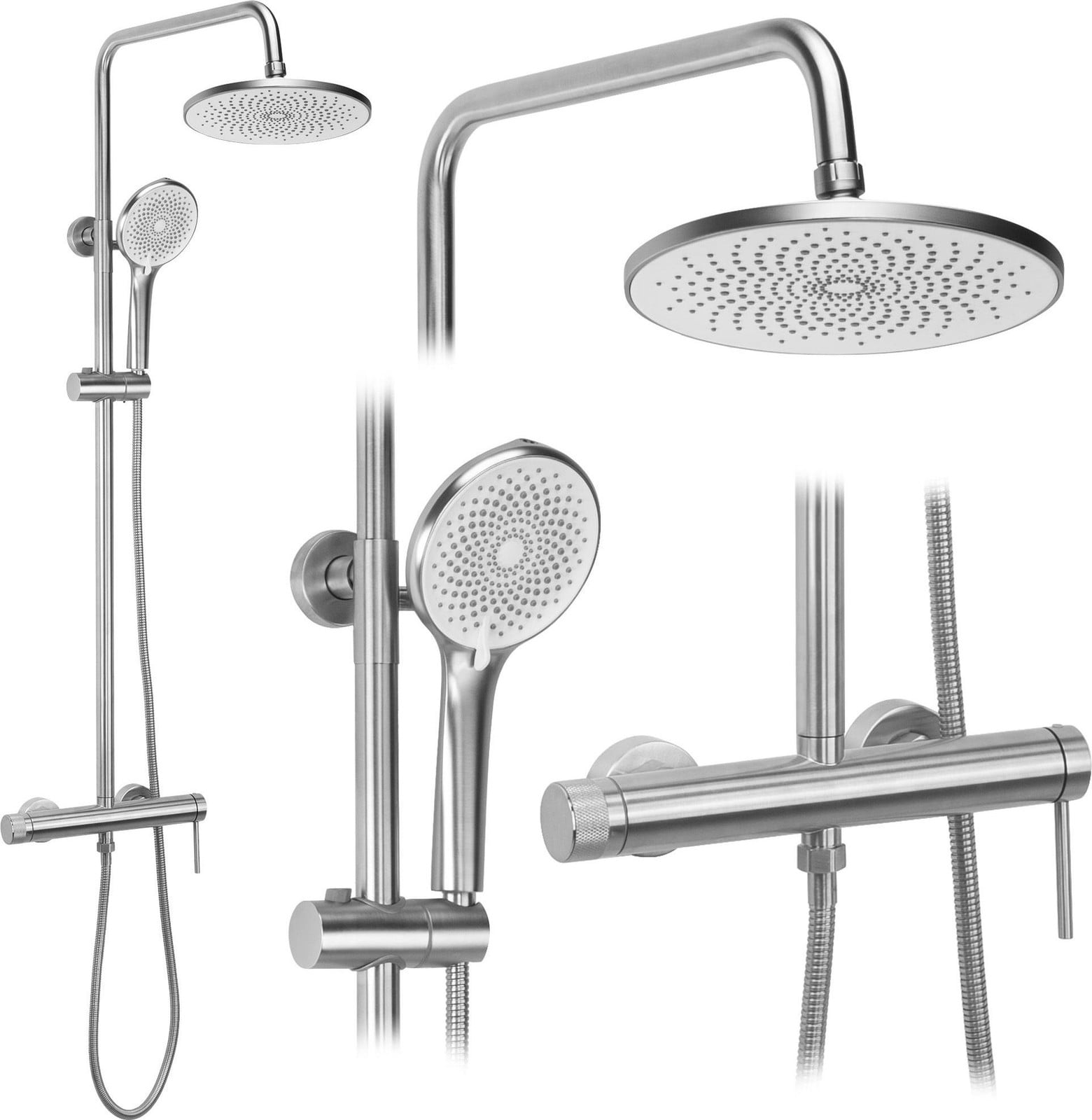 Rea Doucheset Foss Clif Brush Nickel