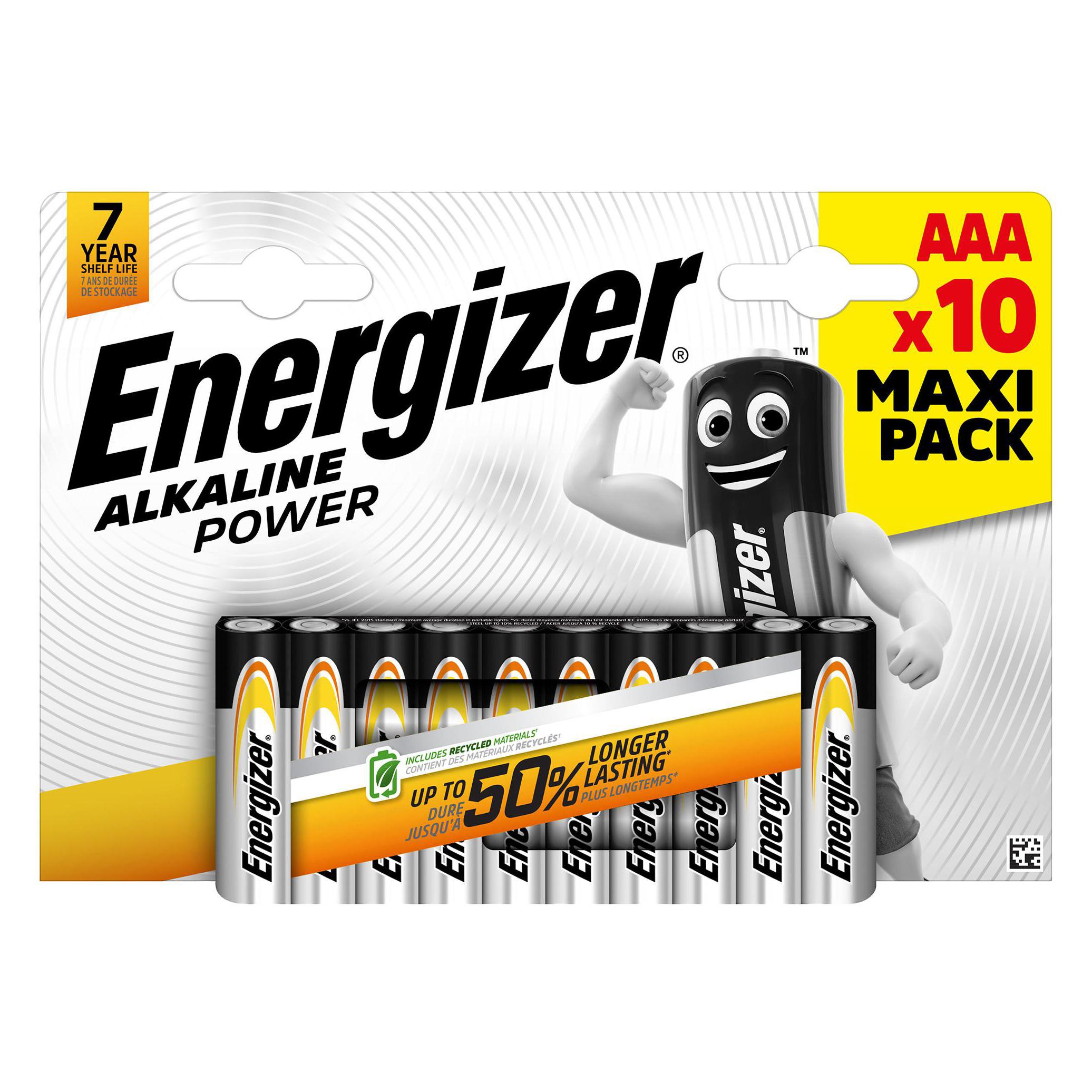 Energizer Alkaline Power Micro (AAA) Blister 10 Stück (10 Stk., AAA) (54163810)