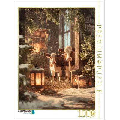 CALVENDO Puzzle Ein Motiv aus dem Kalender Die Liebe zur Kuh | 1000 Teile Lege-Größe 64x48cm Foto-Puzzle für glückliche Stunden, Game von , Calvendo