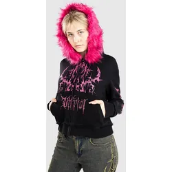 Vitriol Lilith Sweatjacke black Gr. S