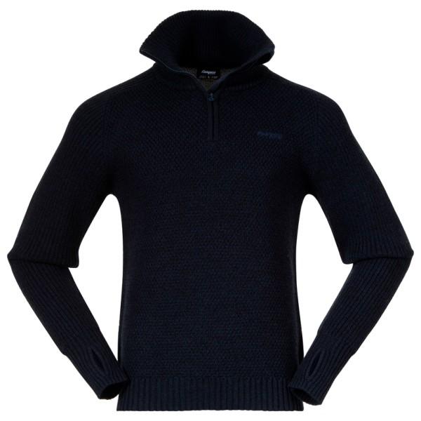Bergans - Ulriken Jumper - Merinopullover Gr L schwarz