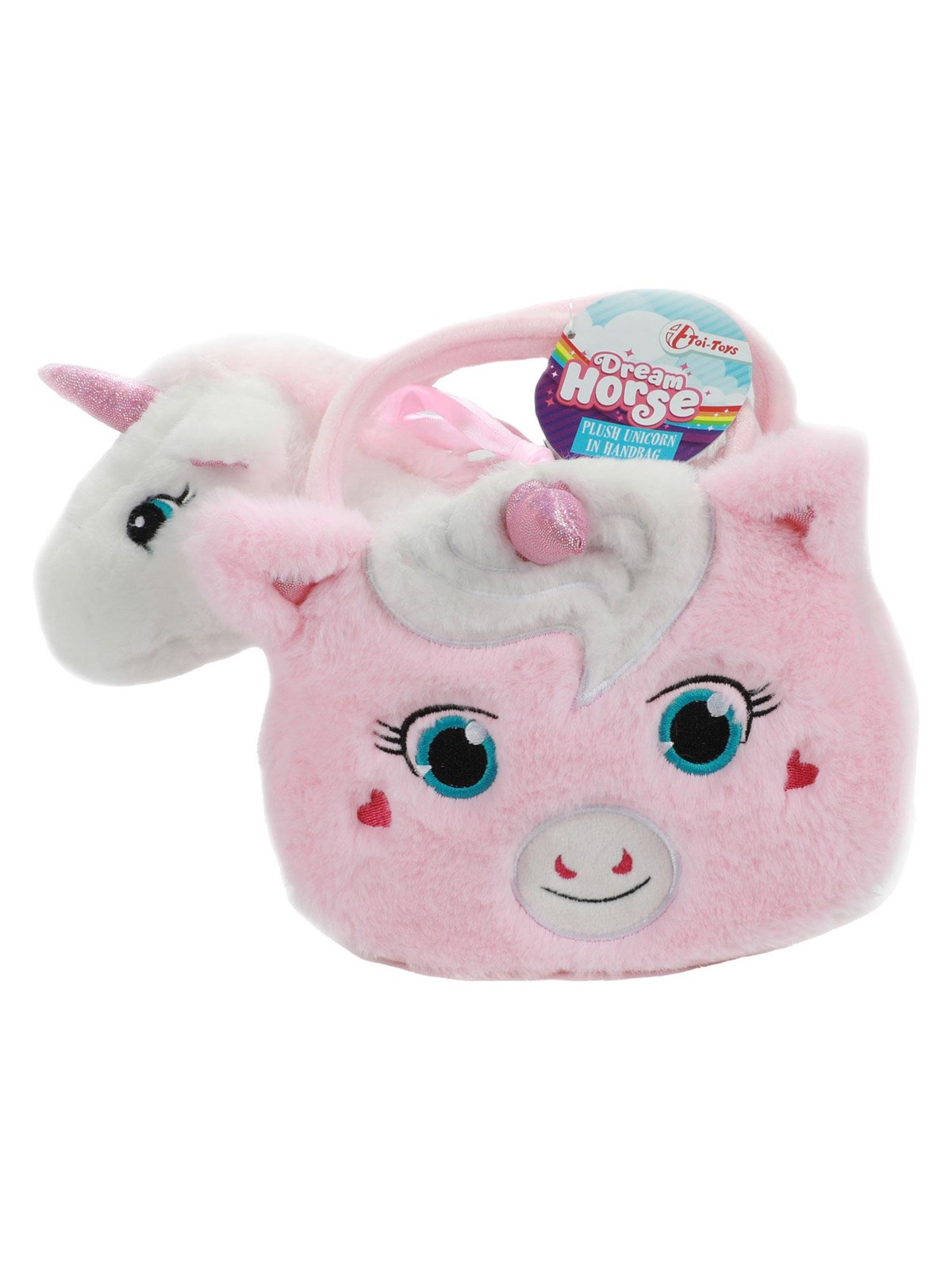 Dream Horse Plush Unicorn in Bag
