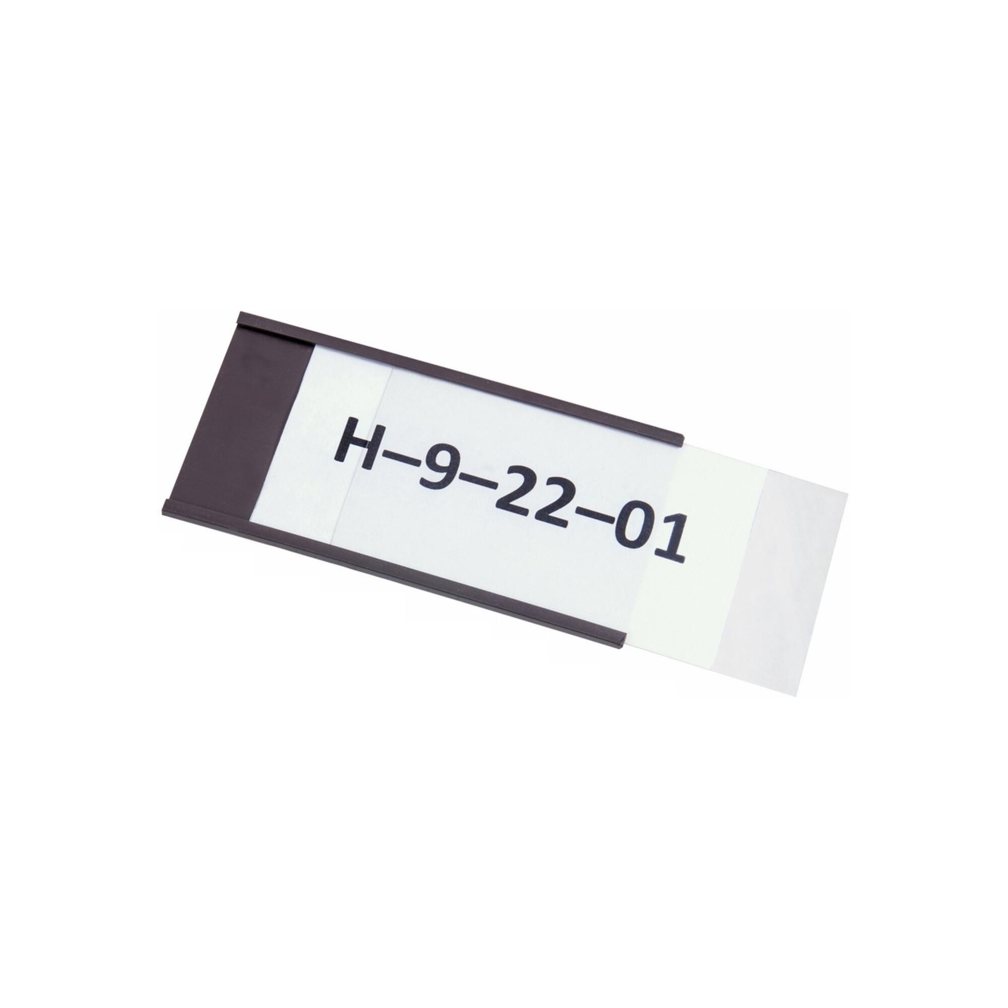 Eichner Magnetisches C-Profil + Papiereinlage + transparenter Klarsichtfolie 50 x 100 mm (9218-02366)