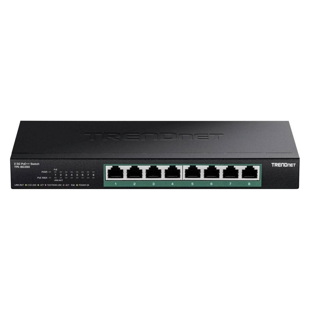 Trendnet 8-PORT 2.5G POE++ SWITCH (8 Ports) (TPE-BG380)