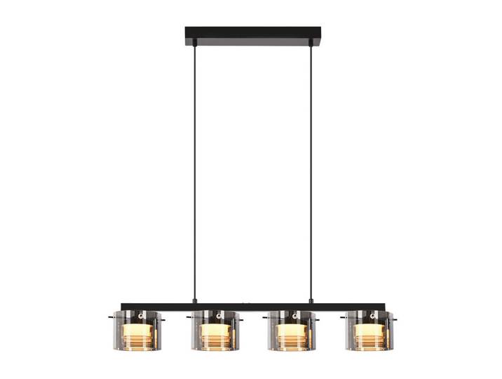 Nettlife LED Pendelleuchte 12/157/72cm, Schwarz, Metall, LED integrated, 12x72x157 cm, Lampen & Leuchten, Innenbeleuchtung, Hängeleuchten, Pendelleuchten