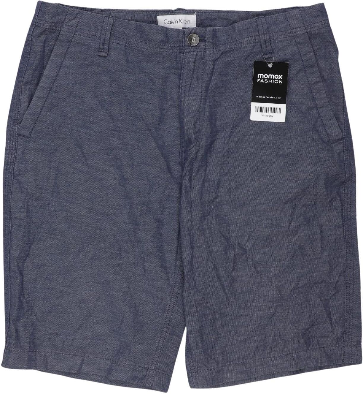 Calvin Klein Herren Shorts, Marineblau, Gr. W33, Baumwolle - Second Hand