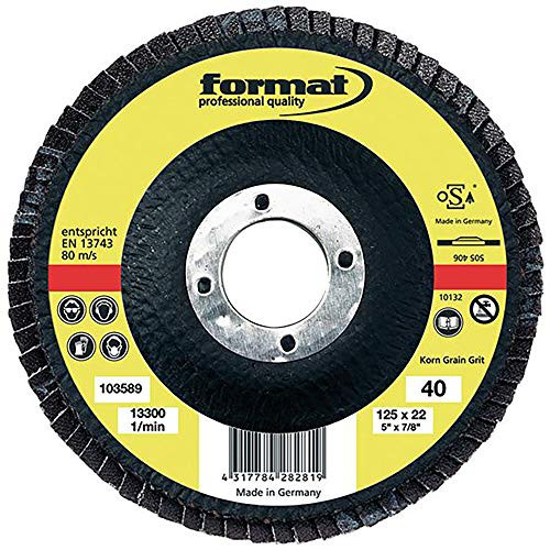 Lamellenschijf glasweefsel recht 180mm K60 FORMAT