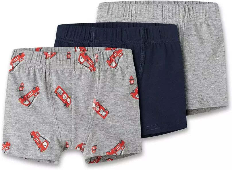 Name It - Boxershorts, 98, Grau Melange