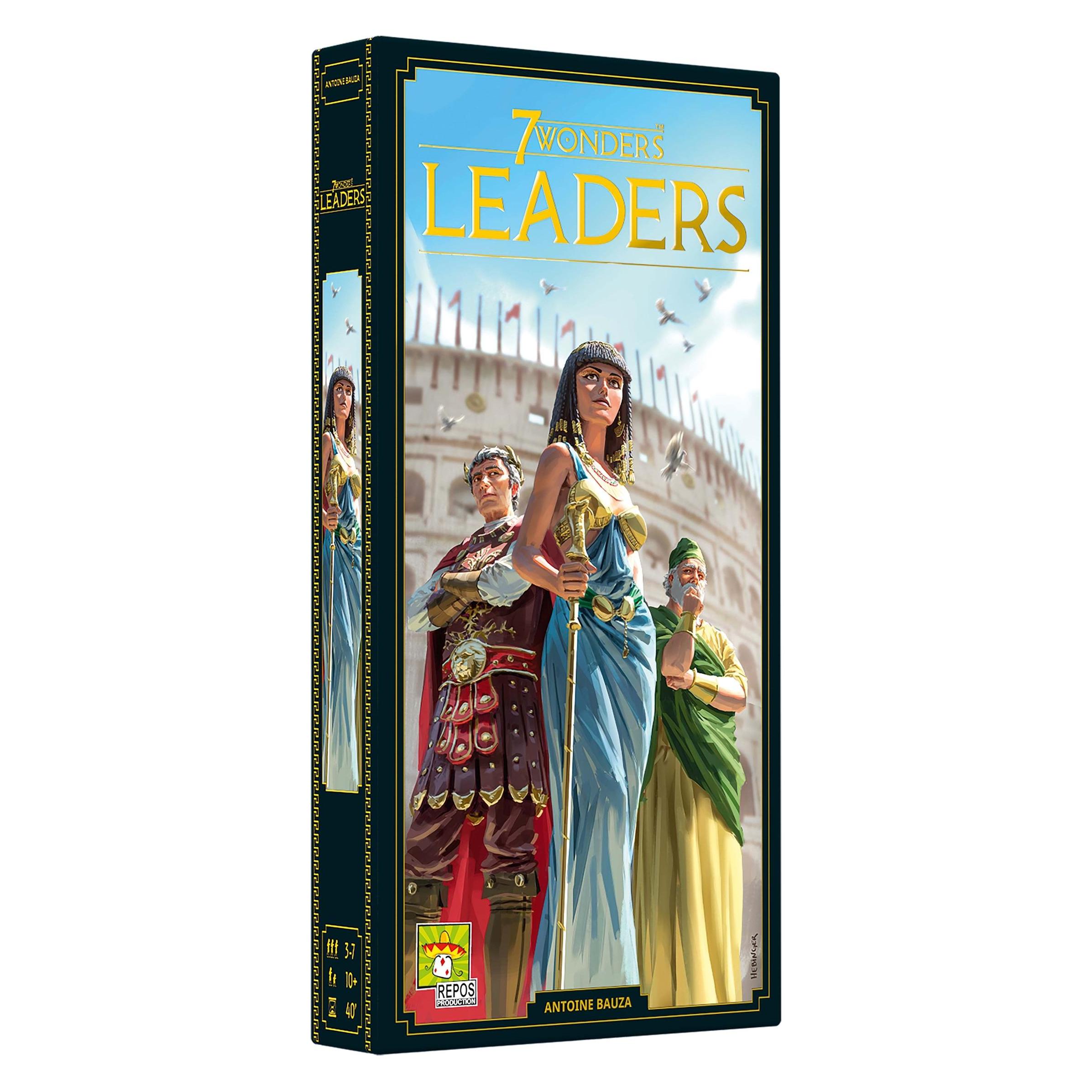 Repos Production 7 Wonders Leaders (extension 1) (f) (Französisch, 3 - 7 Spieler) (REP7W02FR)