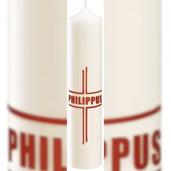 Apostelkerze PHILIPPUS Elfenbein 300 x Ø 60 mm, 1 Stück