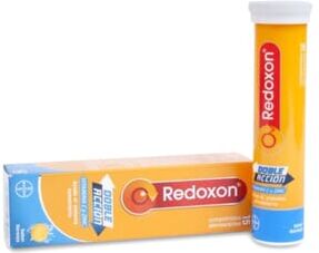 Redoxon DUPLA AÇÃO 15 Tabs efervescentes Laranja.