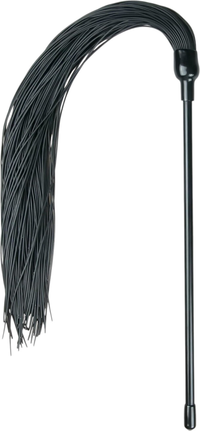 Easytoys Tickler - Spicy Silicone Whip (Black)