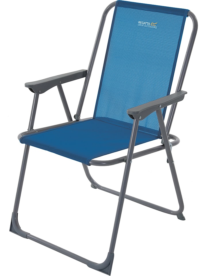Regatta Campingstuhl "Retexo" in Blau - (B)52 x (H)56 x (T)6 cm - onesize