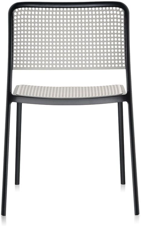 Kartell Audrey Stuhl (schwarz / grau) schwarz / grau
