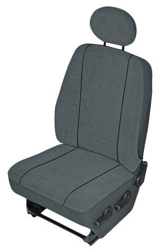 HP Autozubehör 22418 Sitzbezug Polyester Grau Fahrersitz, Beifahrersitz
