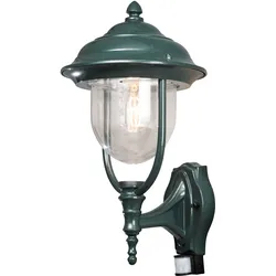 Konstsmide Wandleuchte Parma Up, grün, klares Acrylglas (7235-600)