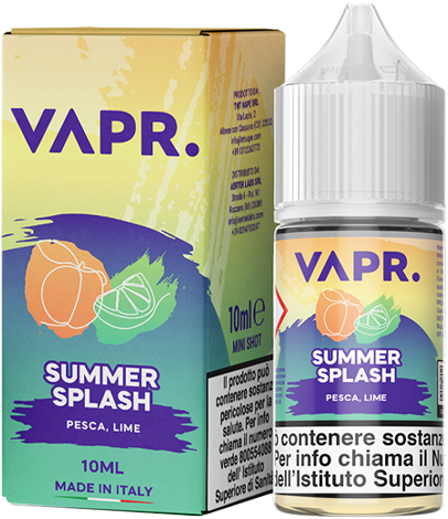 VAPR. Summer Splash Fresh Garden Aroma Mini Shot 10ml Pesca Lime