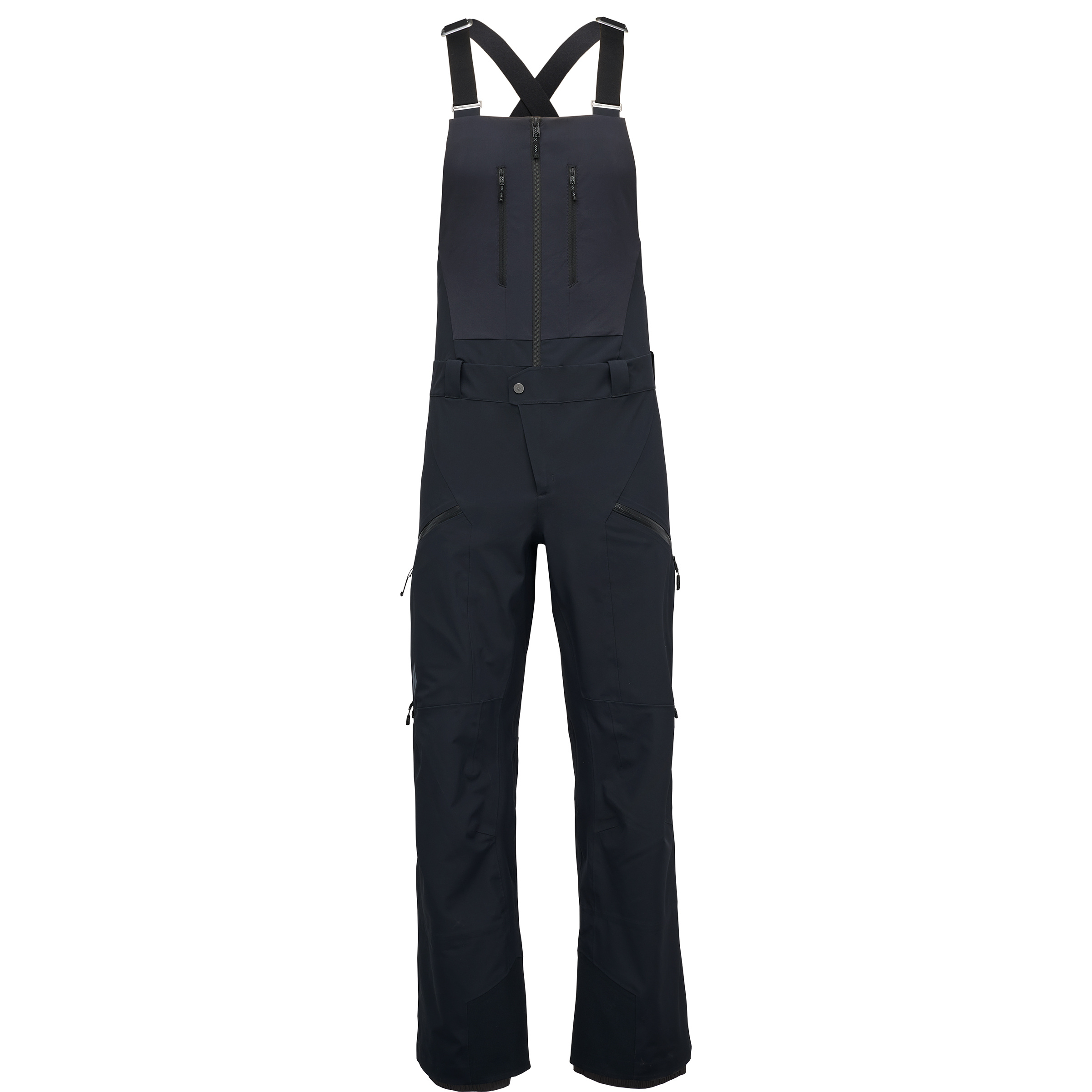 Black Diamond Recon Stretch Bibs Hose Herren Skihose schwarz Größe M Trekking Winddicht Wasserabweisend