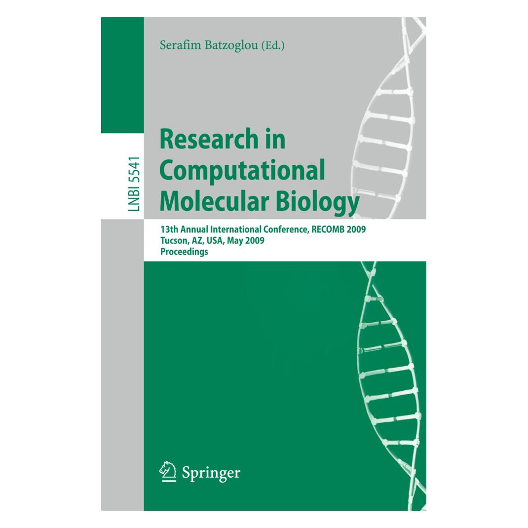Springer Research in Computational Molecular Biology (Englisch, Softcover, Serafim Batzoglou) (55206461)