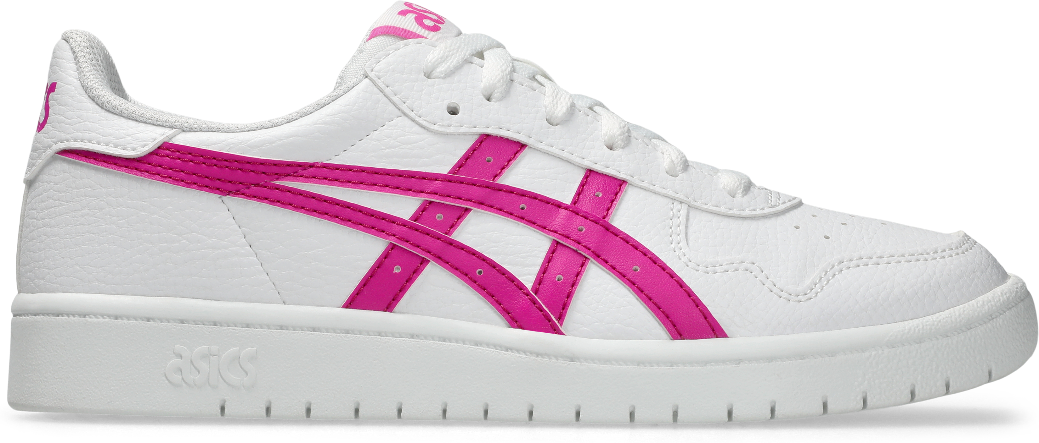 Sneaker ASICS SPORTSTYLE "JAPAN S", Damen, Gr. 40,5, pink (weiß, digital sakura), Synthetik, Schuhe Sneaker weiß, digital sakura 40,5