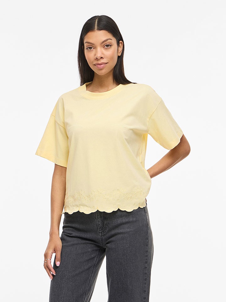 Vila Shirt in Gelb - M
