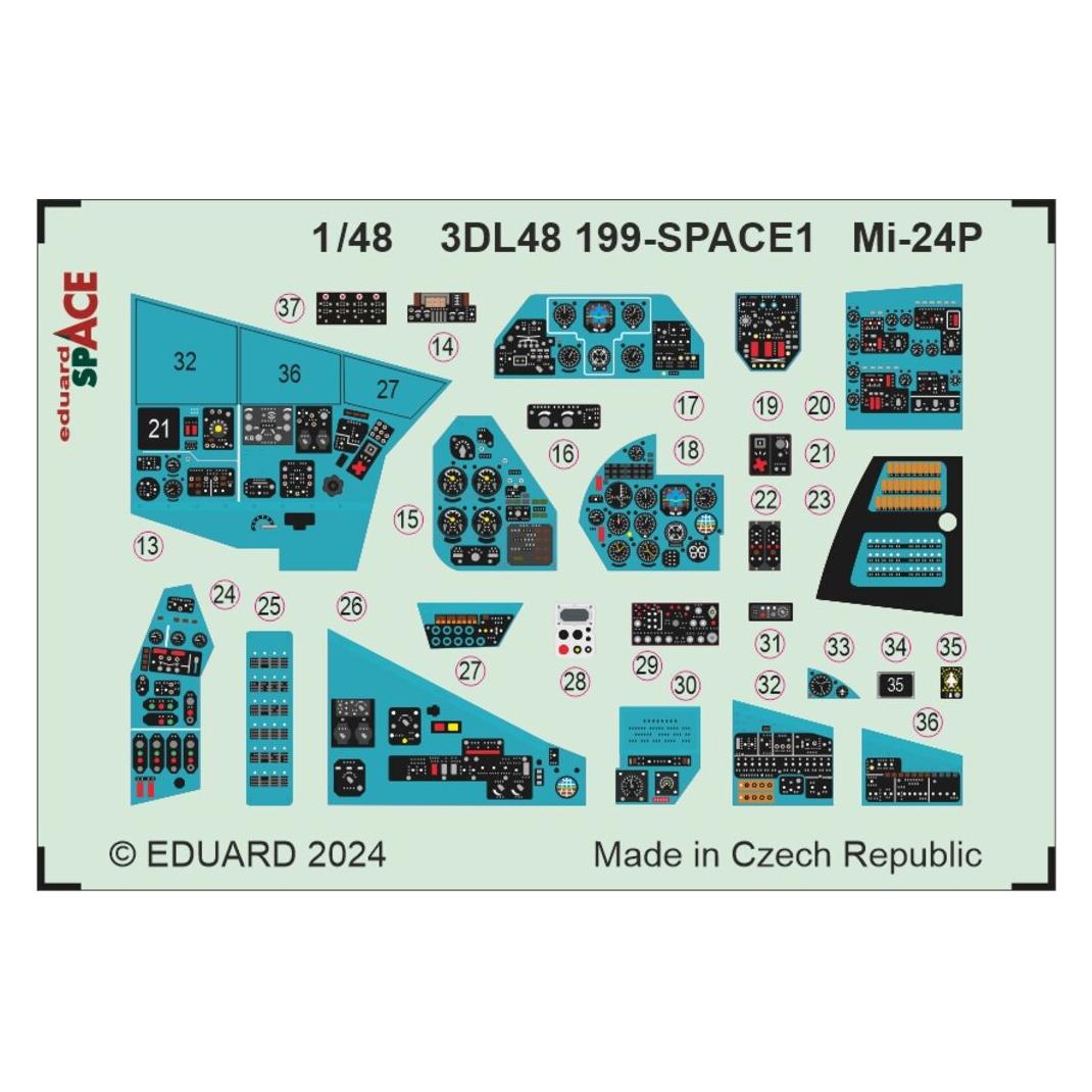 Eduard Mi-24P SPACE (3DL48199)