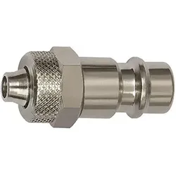 Nippel f. Kupplungen NW7,2 - NW7,8, Stahl verz.,f. Schlauch 8x6 (244.581)