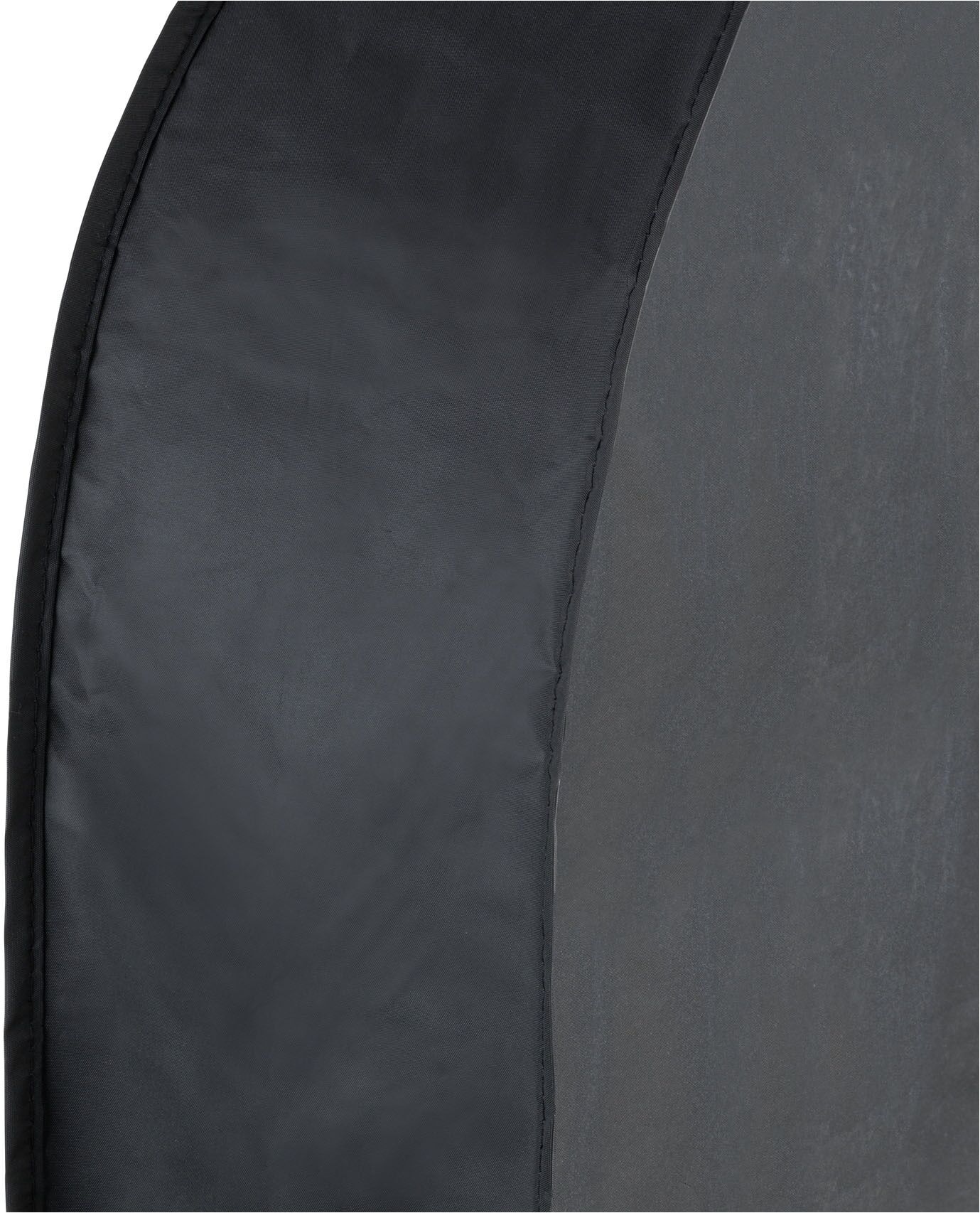 Kleidersack WENKO "Modell Deep Black", schwarz, Kunststoff, Kleidersäcke, Kleidersack, Kleiderschutzhülle mit Reissverschluss & Sichtfenster, ideal auf Reisen schwarz Einheitsgröße