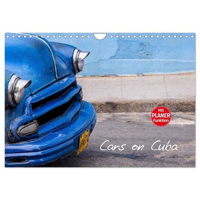 Cars on Cuba (Wandkalender 2027 DIN A4 quer), CALVENDO Monatskalender