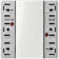Jung LS5091TSEM Tastsensor-Erweiterungsmodul, 1fach, F50, Serie LS LS 5091 TSEM