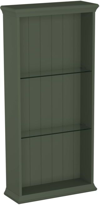 VitrA Valarte Wandregal 65812 53,5x20x113,5cm, wandhängend, Korpus Vintage grün, lackiert